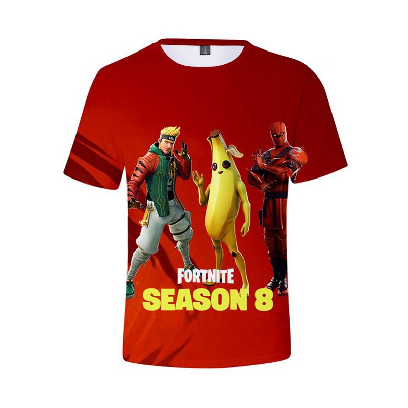 t shirt fortnite skins saison 8 gardien des cles banane hybride - homme poisson fortnite